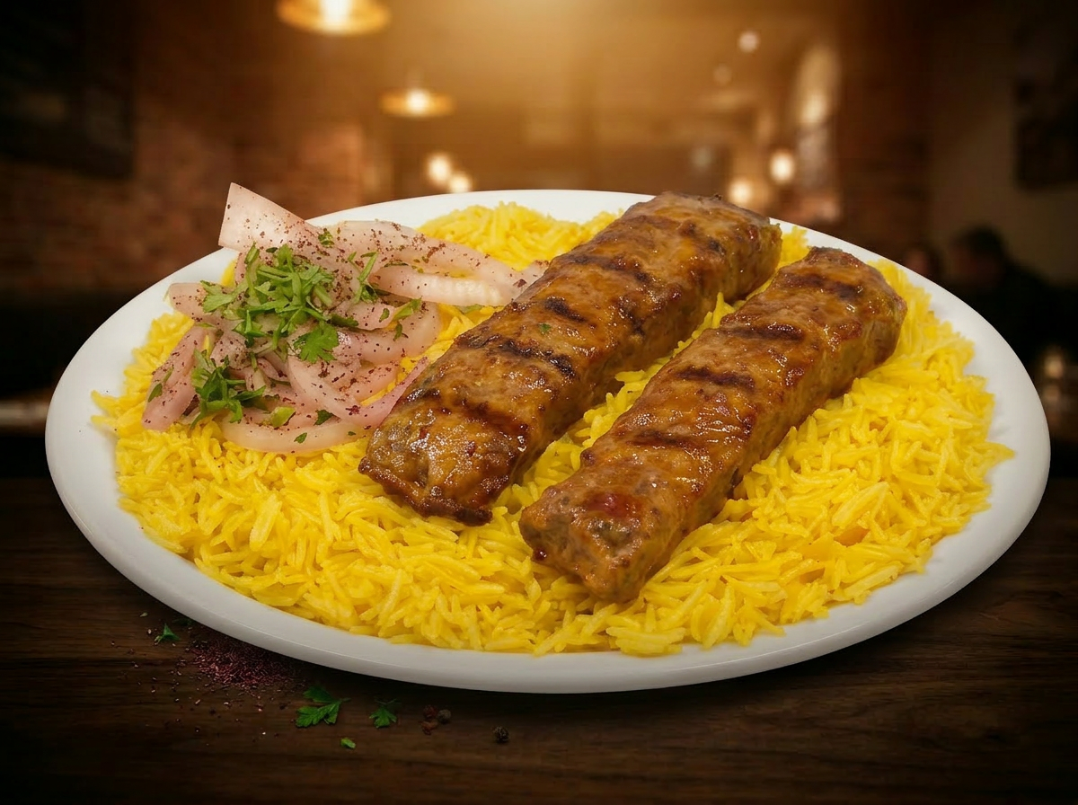 Kafta Kabab Rice Bowl Supreme