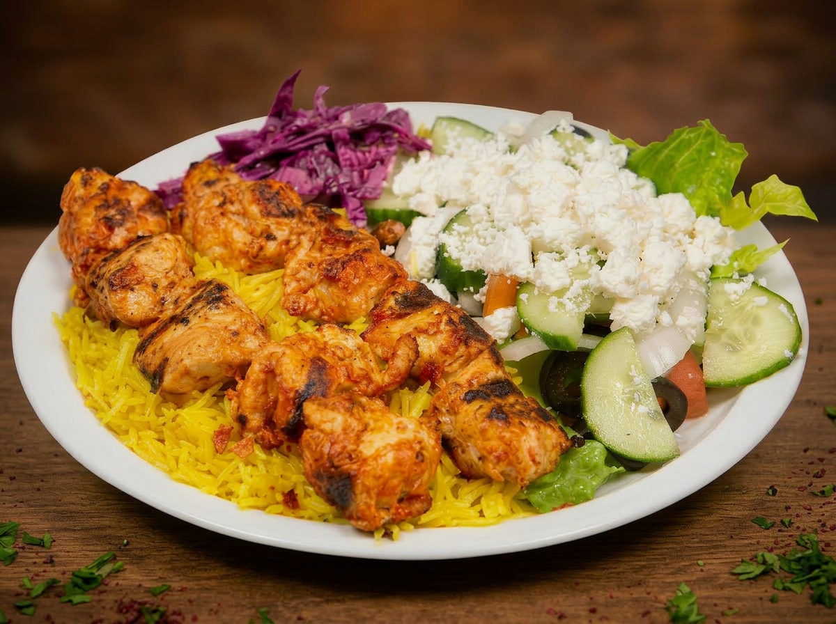Shish Tawook Platter